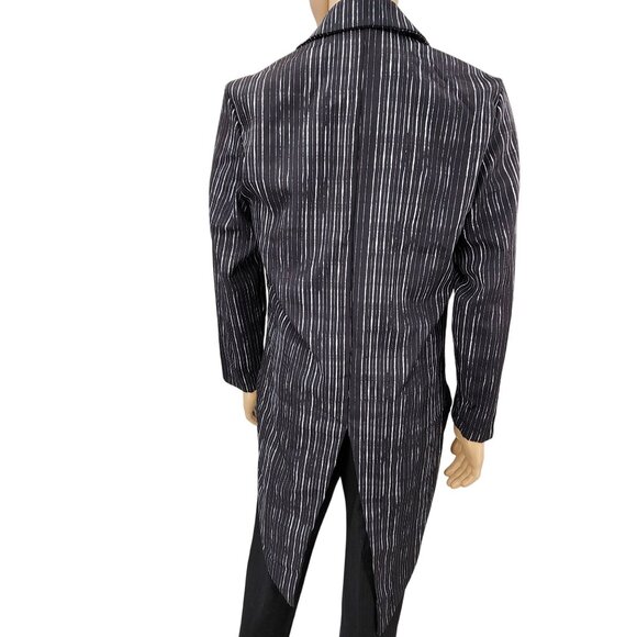 Tim Burtons Nightmare Before Christmas Mens Jack Skellington Tailcoat Size M - Picture 3 of 10